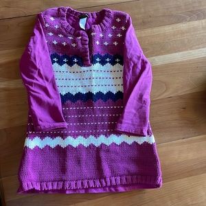 Tea Collection | Fushia sweater dress | EUC | 18-24